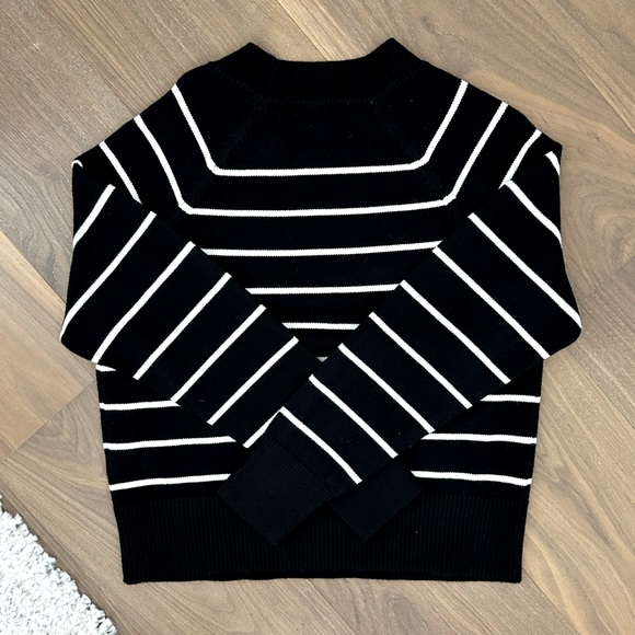NWT Joe Fresh Heavy Knit Striped Sweater Size Small - Picture 4 of 6